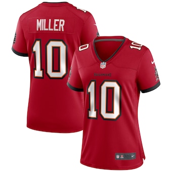 womens nike scotty miller red tampa bay buccaneers game jers